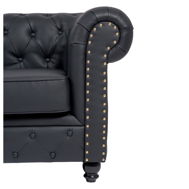 Sofa REPOSE - Czarna -Meble- 