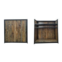 Recepcja Drewniana VALK -Meble do poczekalni- 