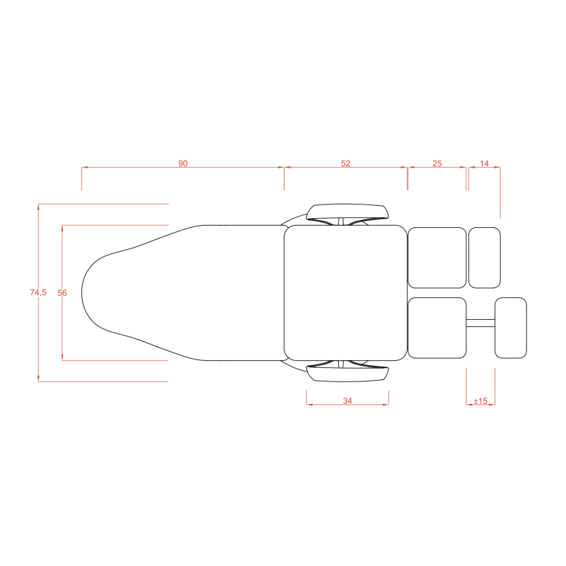 Fotel Kosmetyczny Pedicure Elektryczny EXTENS -Fotele pedicure- 