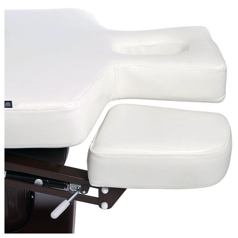 Herms - Biała leżanka zabiegowa sterowana elektrycznie -Łóżka SPA- 