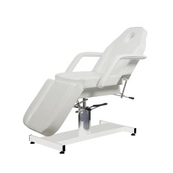 Fotel Kosmetyczny Hydrauliczny MENT - Biały -Fotele kosmetyczne- 