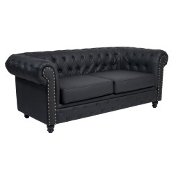 Sofa REPOSE - Czarna -Meble- 