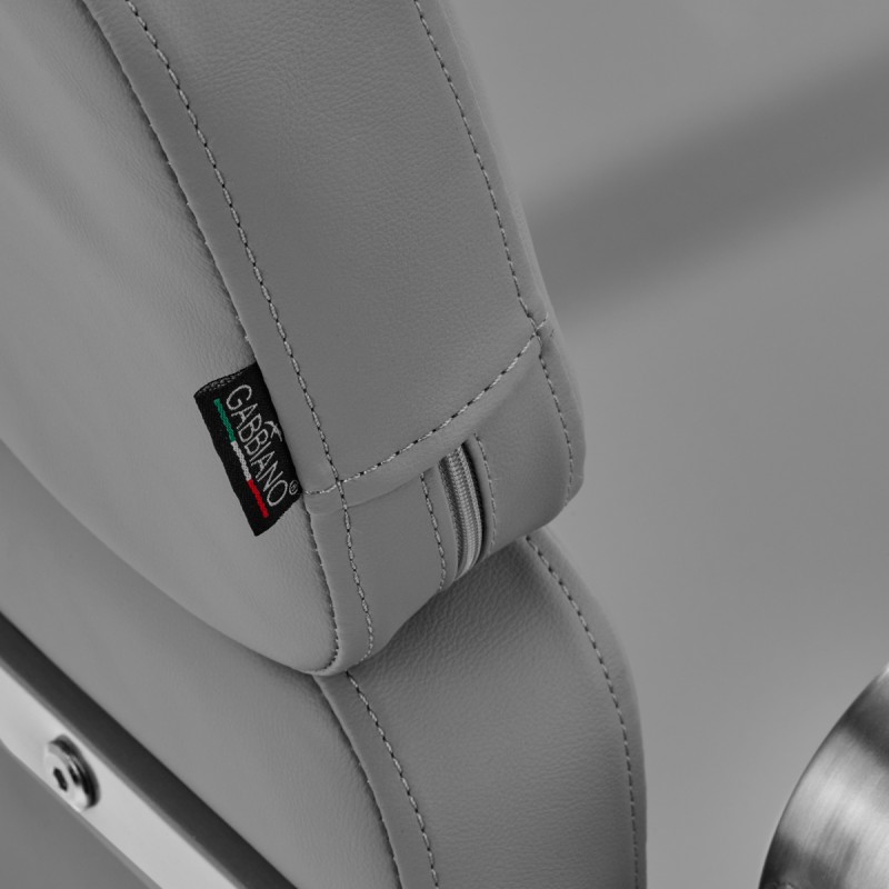 Gabbiano Fotel fryzjerski Porto szary sm