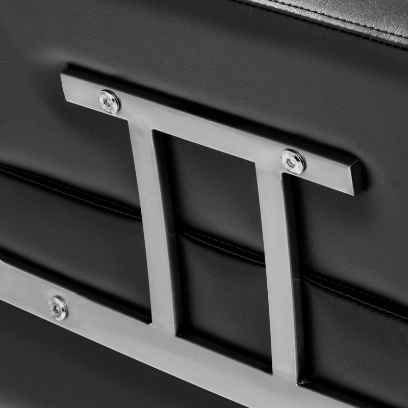 Czarny fotel Eversun Elite Havana