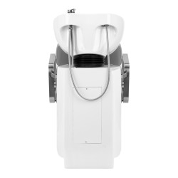 Szara myjnia fryzjerska z miską