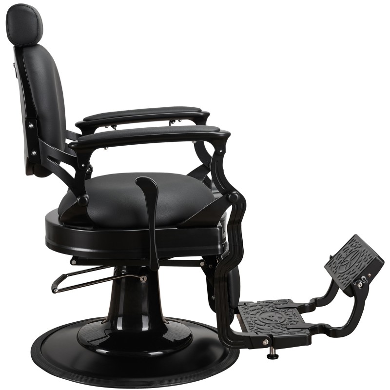 Fotel Fryzjerski Solomon Złoto -Fotele barberskie- 