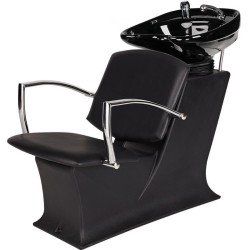 Czarna Myjnia Fryzjerska LADY Y PAKO - Czarna Misa - Ayala 48h -Myjnie fryzjerskie- 