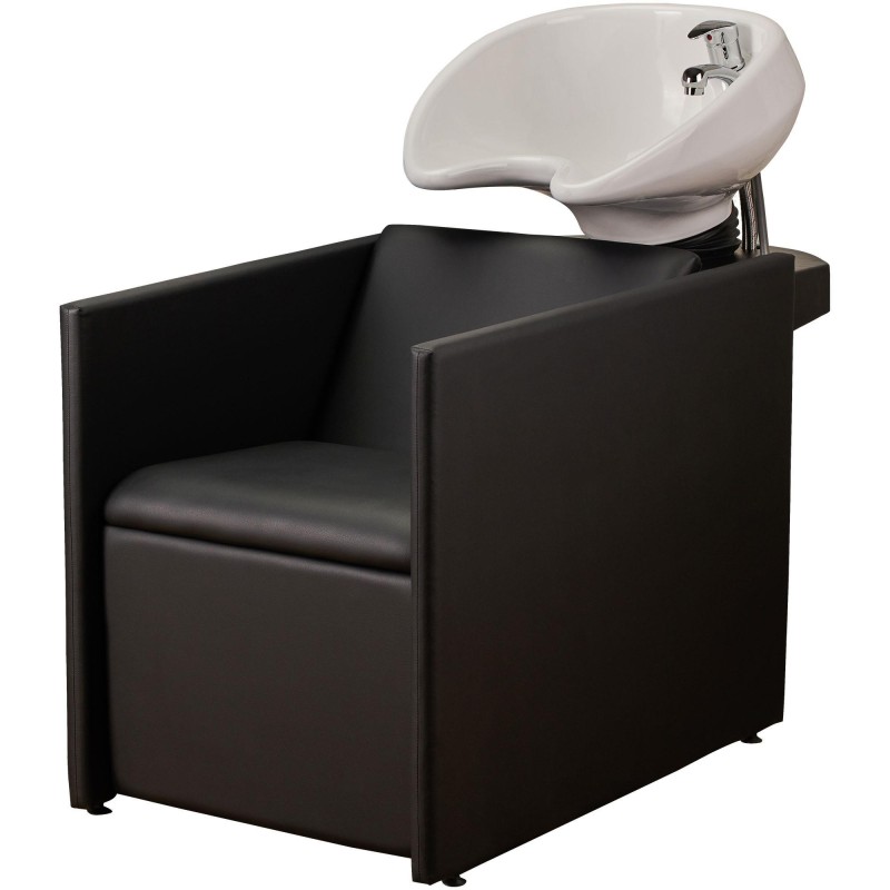 Czarna Myjnia Fryzjerska LUNA - Biała Misa - Ayala 48h -Myjnie fryzjerskie- 