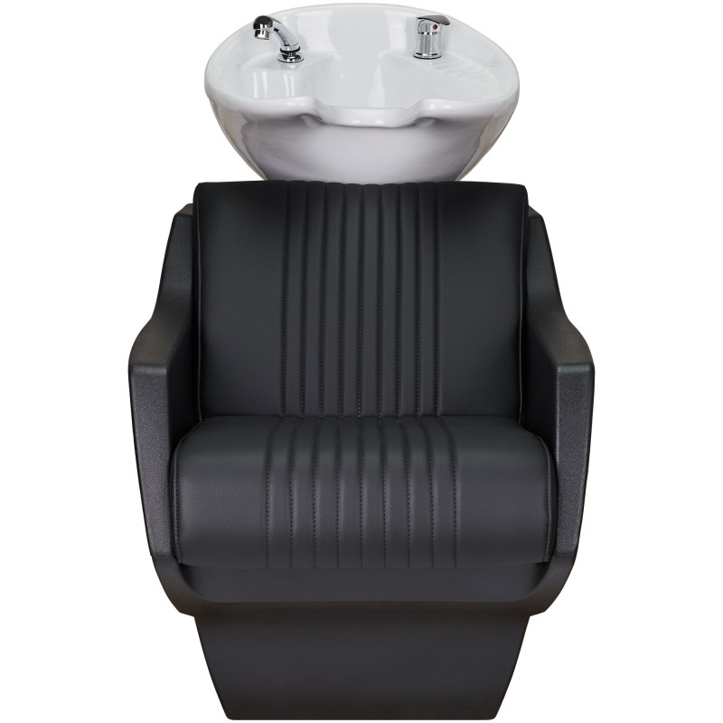 Czarna Myjnia Fryzjerska TECHNO P - Biała Misa - Ayala 48h -Myjnie fryzjerskie- 