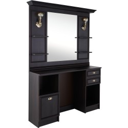 Konsoleta Fryzjerska LEXUS - Ciemne Wenge - Ayala 48h -Konsole fryzjerskie- 