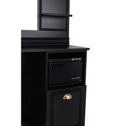 Konsoleta Fryzjerska LEXUS - Czarna - Ayala 48h -Konsole fryzjerskie- 