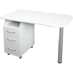 Biurko Kosmetyczne Bk01 Manicure - Białe -Biurka kosmetyczne- 