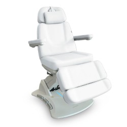 Fotel Kosmetyczny Elektryczny Aspromus 2403 Z Podgrzewaniem - Biały -Fotele kosmetyczne elektryczne- 