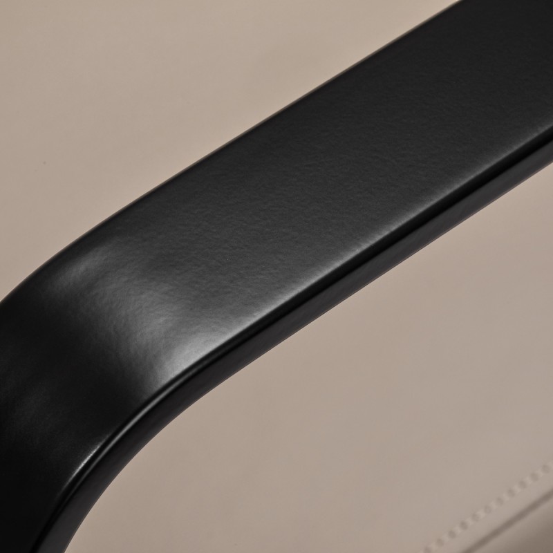 Black beige salon barber chair