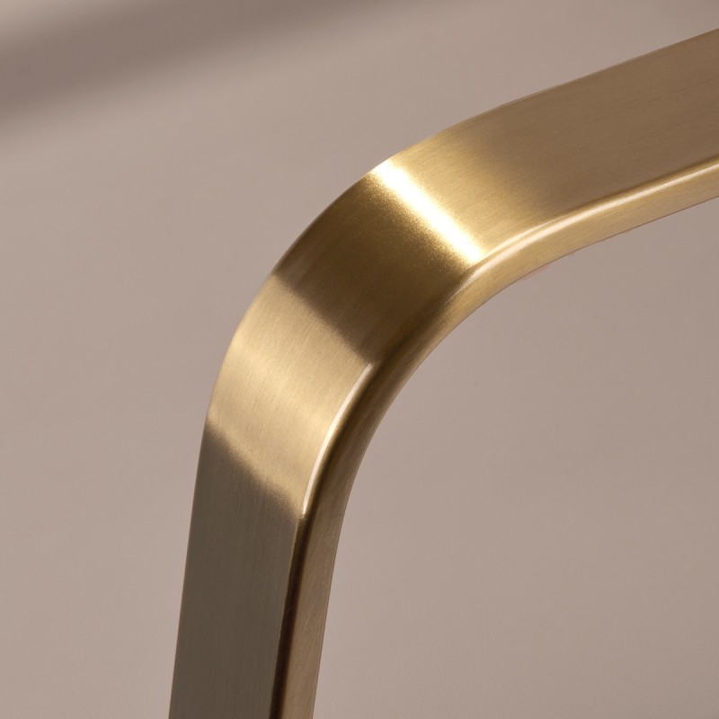 Gold-beige shampoo chair with basin