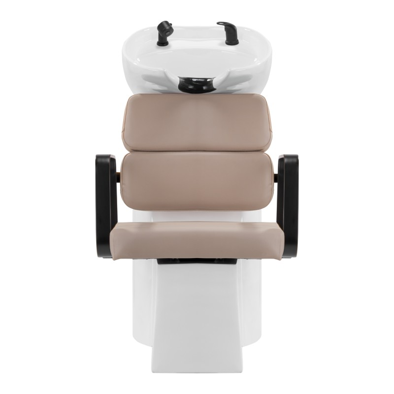 Gabbiano myjnia fryzjerska Porto czarno beżowa