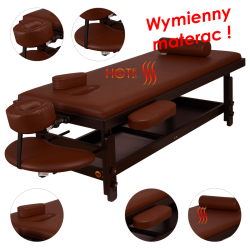 Stół do masażu tajskiego THAI SWITCH MAX! HOT! podgrzewane, wymienny materac -Łóżka do masażu- 