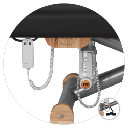 Stół do masażu SPA elektryczny -  ZEN Lift Thai -Łóżka do masażu- 