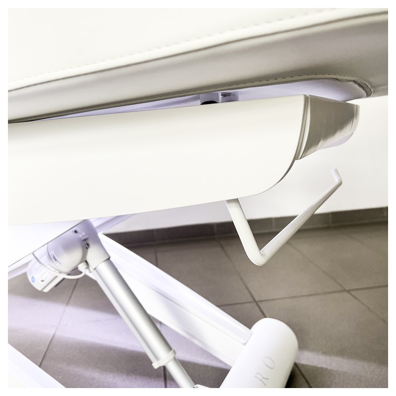 Łóżko Kosmetyczne Luna X Plus Pure Z Podgrzewaniem - Białe -Łóżka kosmetyczne- 