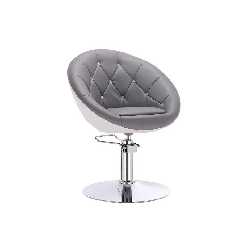 Fotel Hc8516H Szaro-Biały