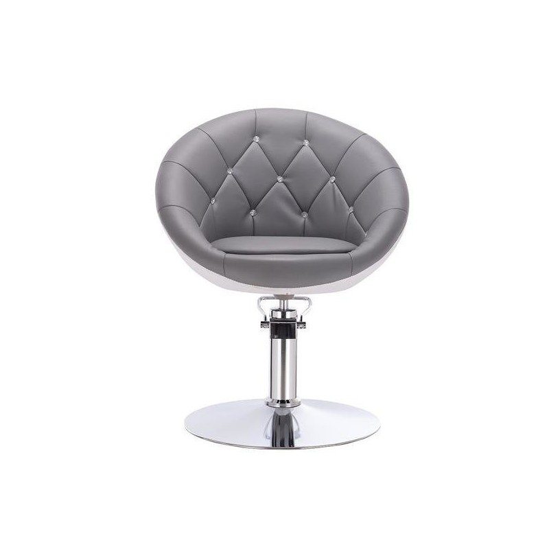 Fotel Hc8516H Szaro-Biały