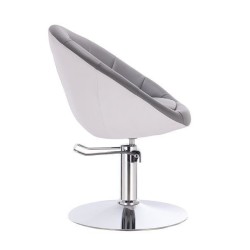 Fotel Hc8516H Szaro-Biały