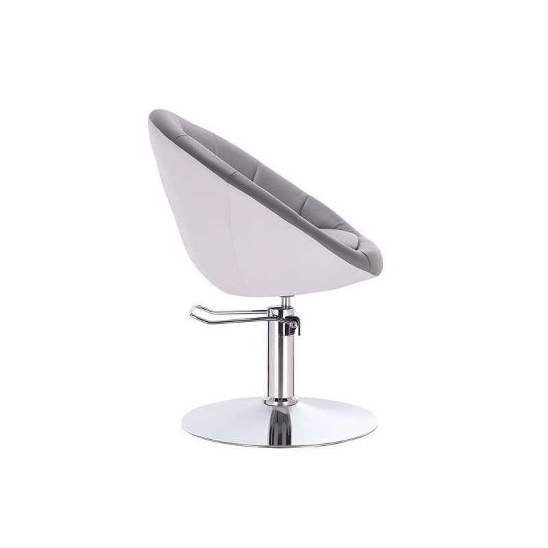 Fotel Hc8516H Szaro-Biały