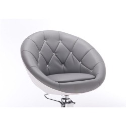 Fotel Hc8516H Szaro-Biały