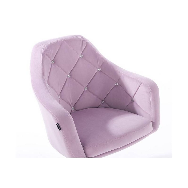 Fotel BLINK HR Ck Wrzosowy Welur