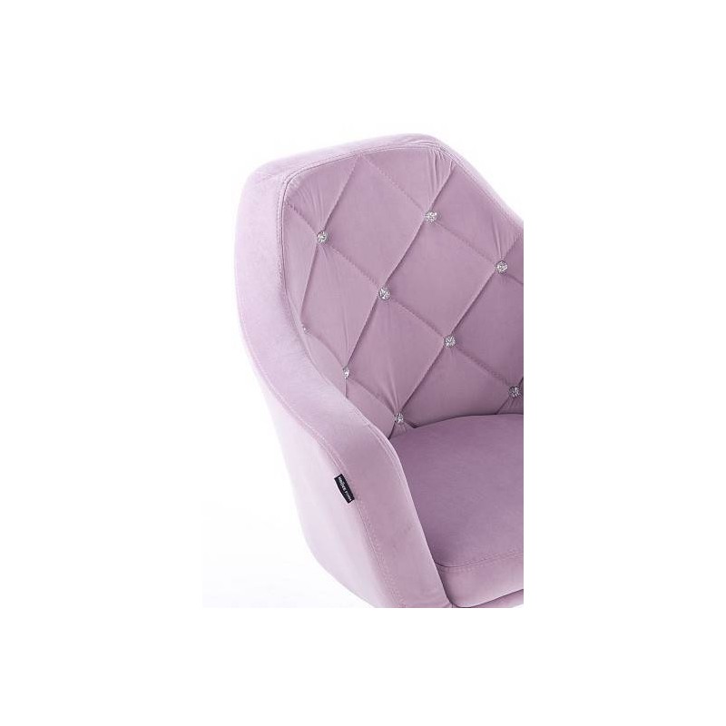 Fotel BLINK HR Ck Wrzosowy Welur