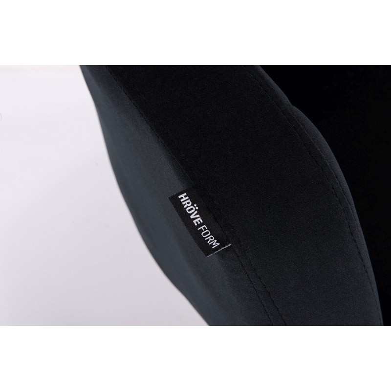 Fotel BLINK HR Cross Czarny Welur