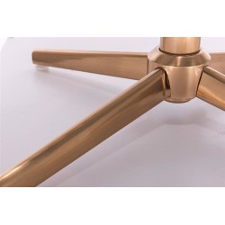 Velvet steel chair gold base