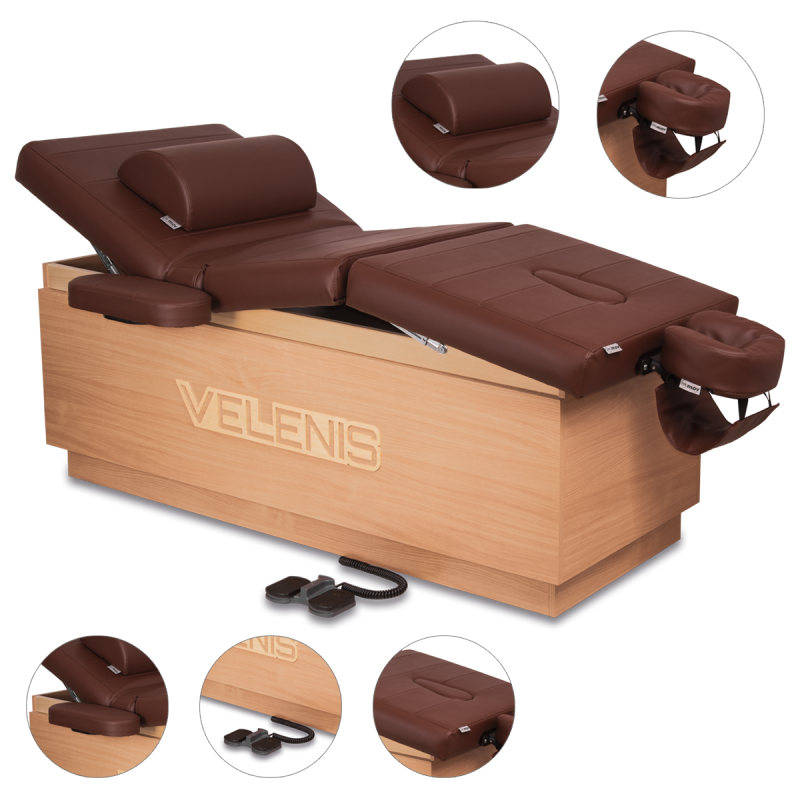 Leżanka kosmetyczna elektryczna SPA  - Velenis M -Elektryczne stoły do masażu- 