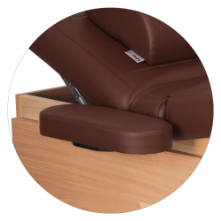 Leżanka kosmetyczna elektryczna SPA  - Velenis M -Elektryczne stoły do masażu- 