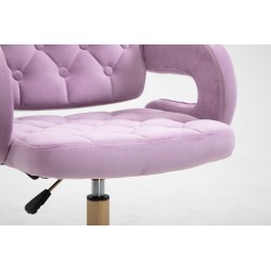 Hoker SURF Wrzosowy Welur Złota Podstawa