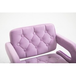 Hoker SURF Wrzosowy Welur Złota Podstawa