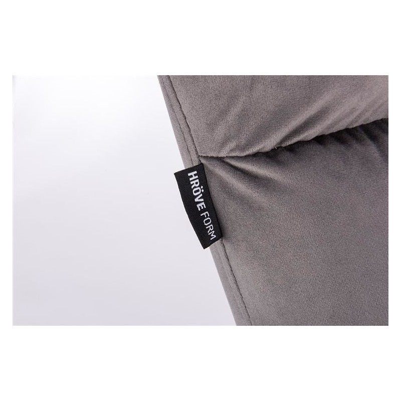 Fotel Hr650N Grafitowy Welur