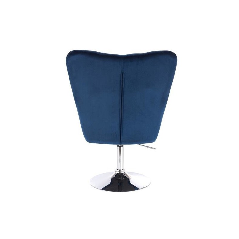 Fotel Hr650N Ciemne Morze Welur