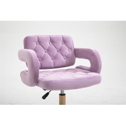 Hoker SURFN Wrzosowy Welur Złota Podstawa