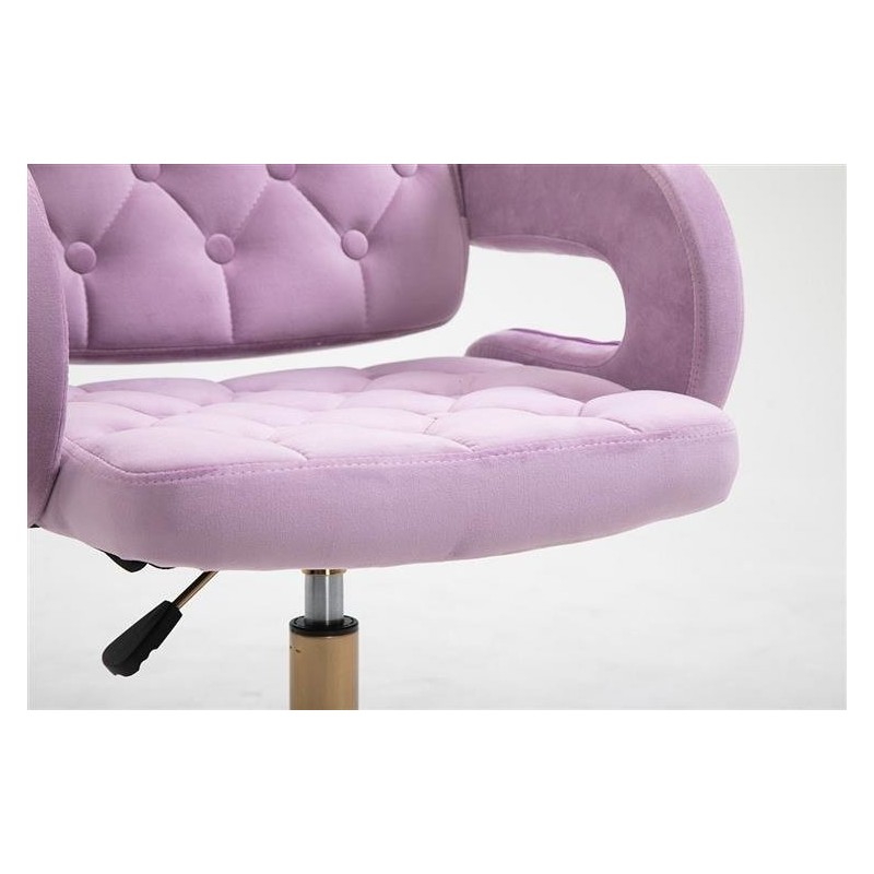 Hoker SURFN Wrzosowy Welur Złota Podstawa