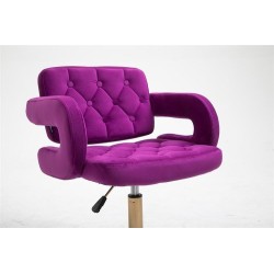 Hoker SURFN Fuksja Welur Złota Podstawa