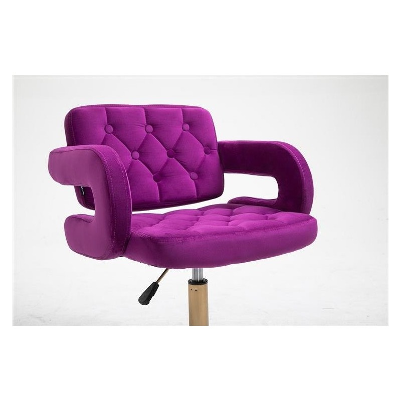 Hoker SURFN Fuksja Welur Złota Podstawa