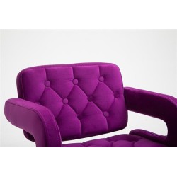 Hoker SURFN Fuksja Welur Złota Podstawa