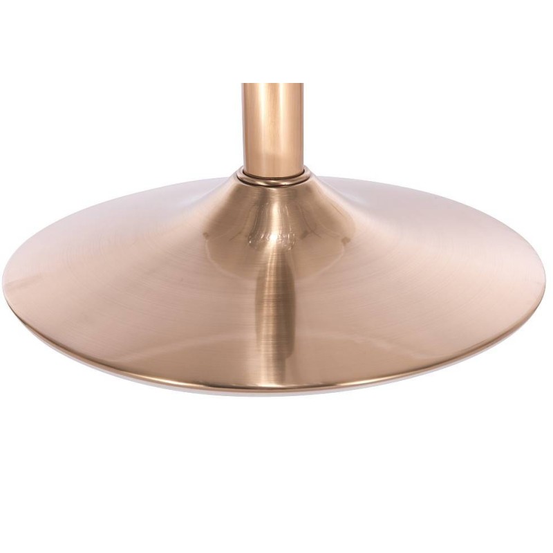 Black velvet salon chair gold