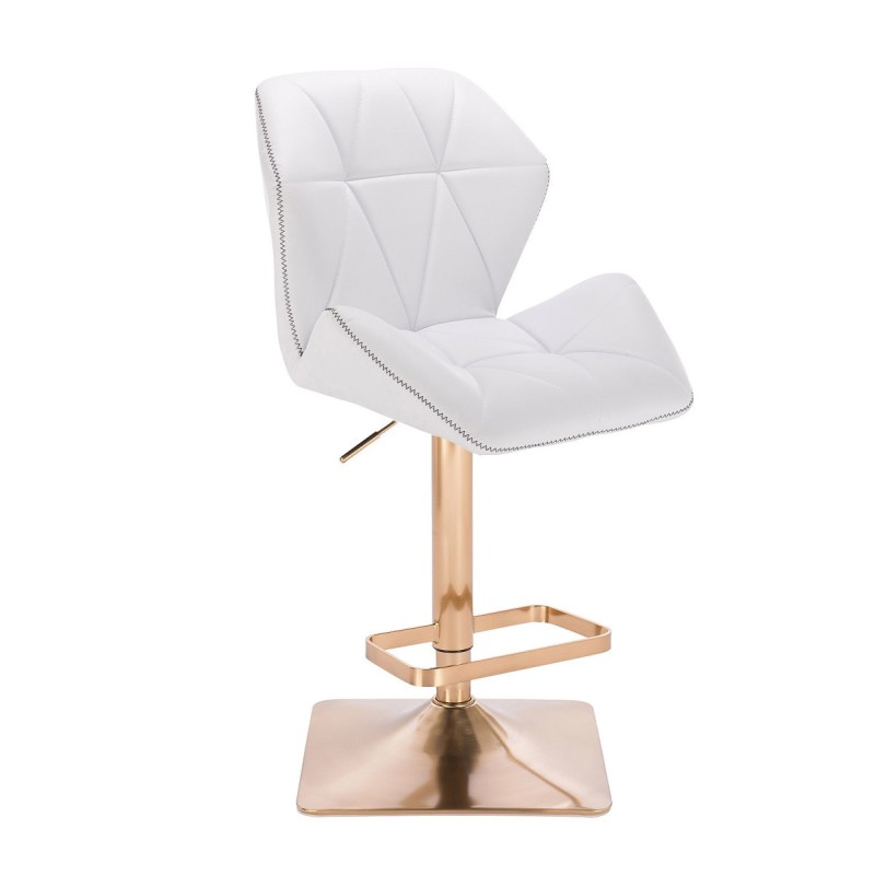 Hoker Hr212Kw Biały Zic-Zac Złota Podstawa