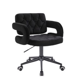 Hoker SURFK Czarny Welur Czarna Podstawa