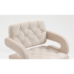 Hoker SURFCross Kremowy Welur Czarna Podstawa