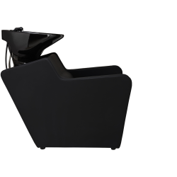 Myjnia fryzjerska PERFECT - czarna, elektryczny podnóżek -Strona główna- 