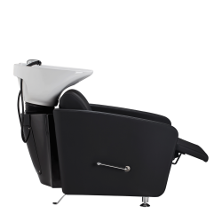 Myjnia fryzjerska KOMFORT MAX - czarna, podnóżek -Strona główna- 