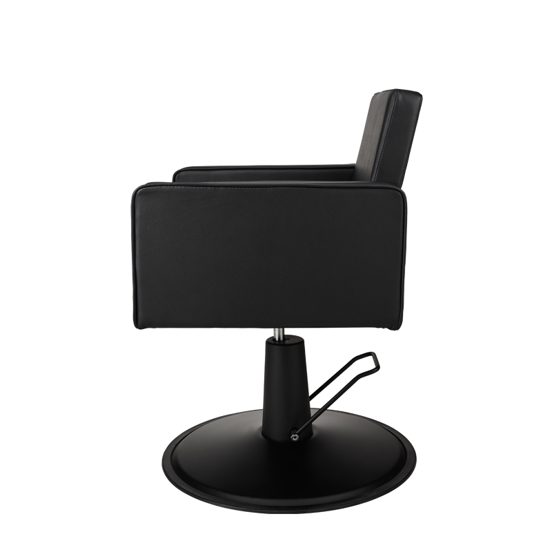 Czarny fotel fryzjerski MIAMI